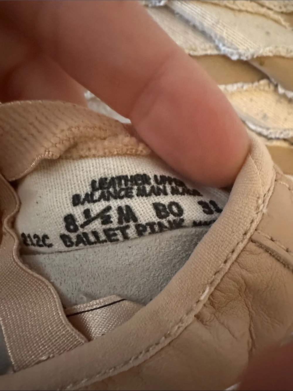 Capezio soft leather